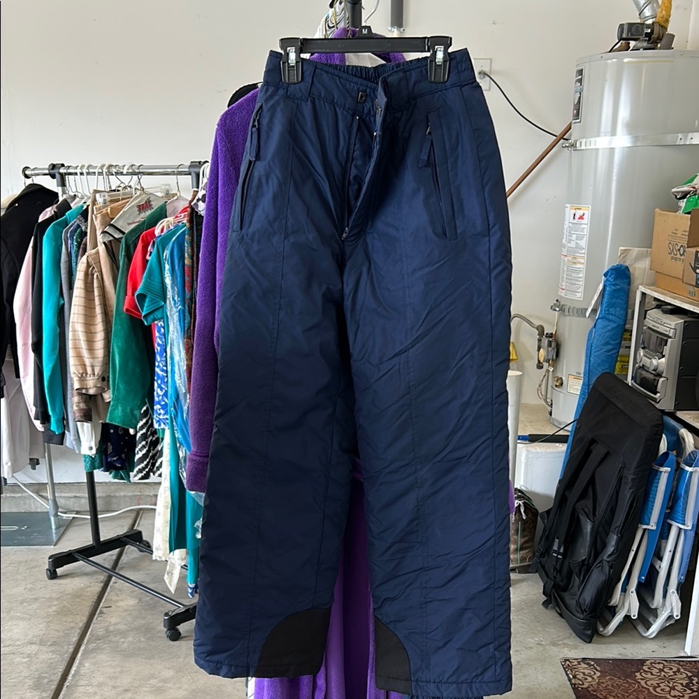 Navy Blue Snow Pants